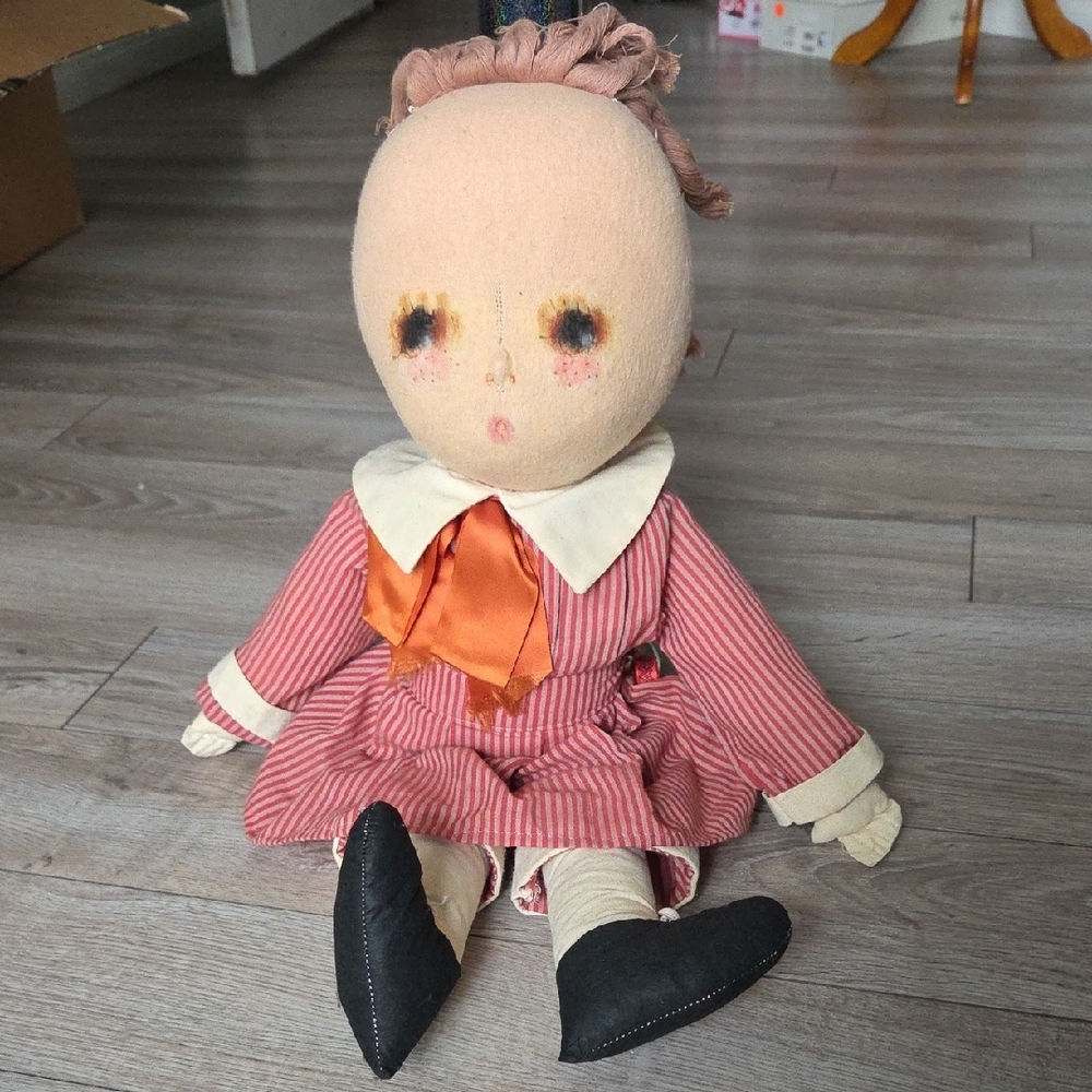 Marie D'O Vintage 1980's French Rag Doll Rare Spooky